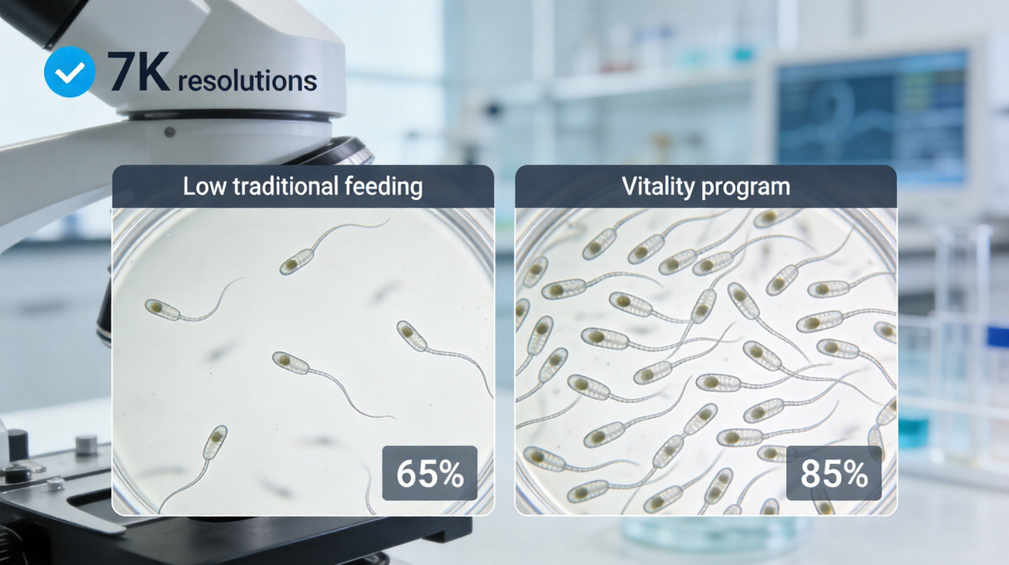 精子活力對比圖